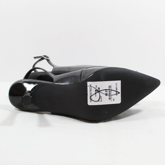 Abound Rubby Jeweled Slingback Pump - Black Patent - Picture 4 of 5